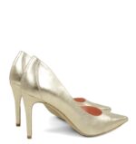 LILY- Złote licowe szpiki z ozdobną piętą - obrazek 3