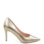 LILY- Złote licowe szpiki z ozdobną piętą