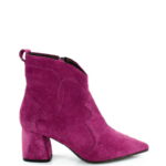 PEGGY- różowe botki na słupku