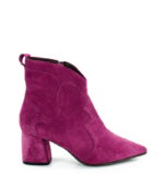 PEGGY- różowe botki na słupku