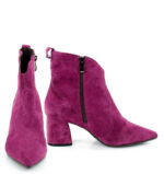 PEGGY- różowe botki na słupku - obrazek 3