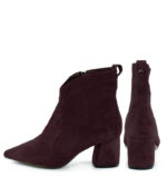 PEGGY- fioletowe botki na słupku - obrazek 4